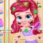 Messy Little Mermaid Makeover – Machiaj și îmbrăcare